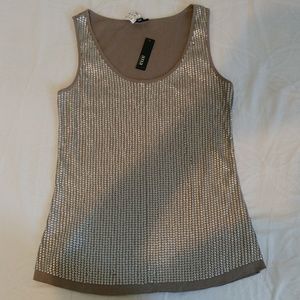 a.n.a sequined top size large